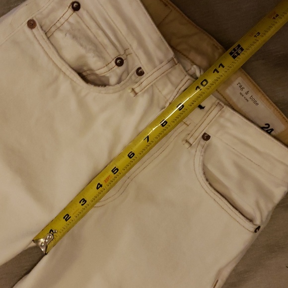 Rag&bone Maya straight leg jeans size 24 - Picture 6 of 13